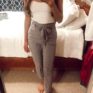 Plaid pants